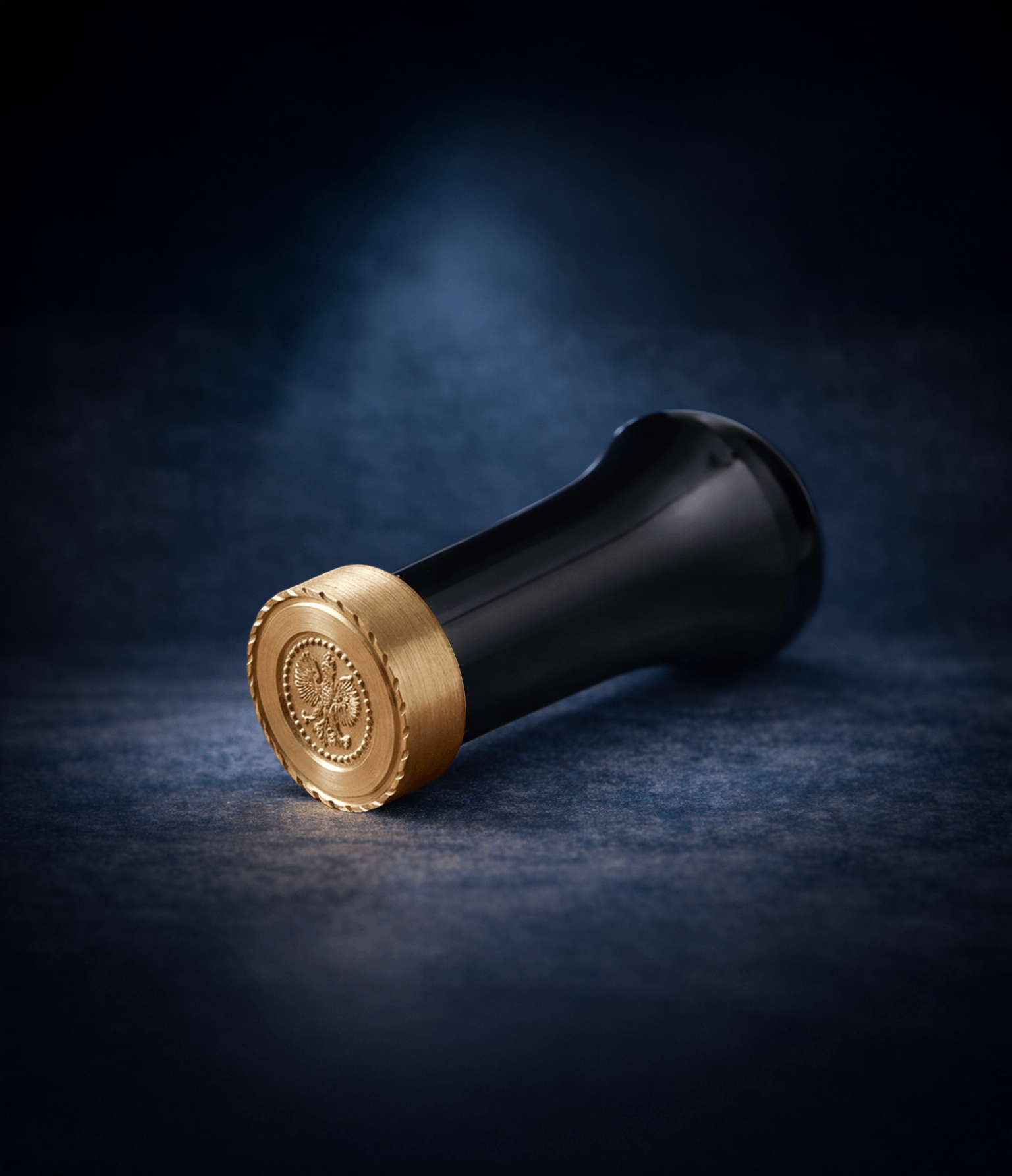 Medal okolicznościowy z detalami w złocie