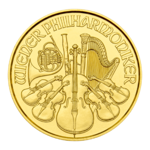 Filharmonicy Wiedeńscy 1/10 oz - Złota moneta bulionowa