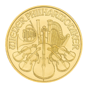 Filharmonicy Wiedeńscy 1 oz - Złota moneta bulionowa