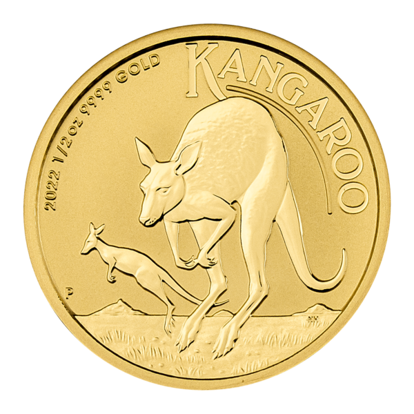 Australijski Kangur 1/2 oz - Złota moneta bulionowa