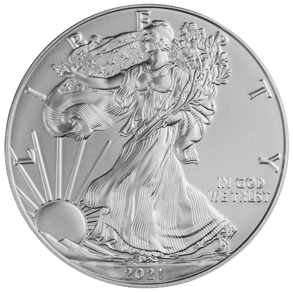 Amerykański Orzeł 1 oz - Srebrna moneta bulionowa