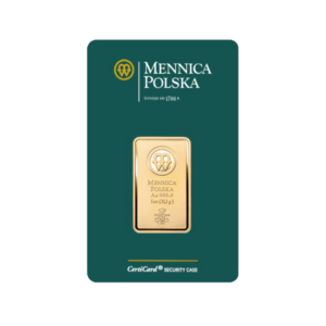 Sztabka Złota - Mennica Polska - 1 oz