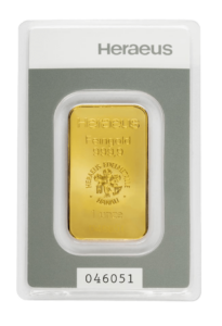 Sztabka Złota – Heraeus – 31,1 g