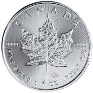 Liść Klonowy 1 oz - Srebrna moneta bulionowa