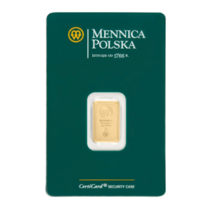 Sztabka Złota - Mennica Polska - 2 g