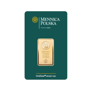 Sztabka Złota - Mennica Polska - 1 oz