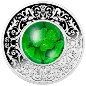 Koniczynka, 500 franków CFA, Seria: Talizmany szczęścia, rewers