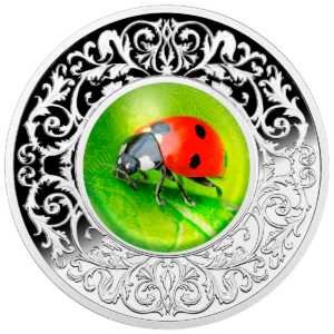 Biedronka, 500 franków CFA, Seria: Talizmany szczęścia, rewers