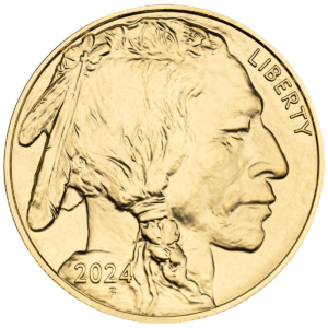 Amerykański Bizon 1 oz - Złota moneta bulionowa American Buffalo, rewers