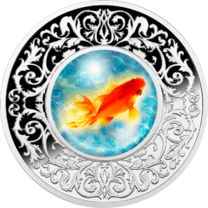 Złota rybka, 500 franków CFA, Seria: Talizmany szczęścia, rewers