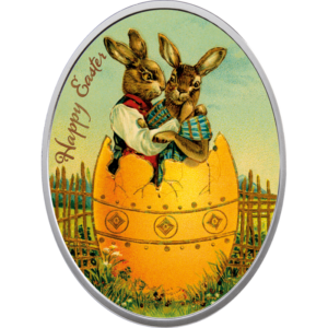 Jajo Wielkanocne, 1 dolar, rewers