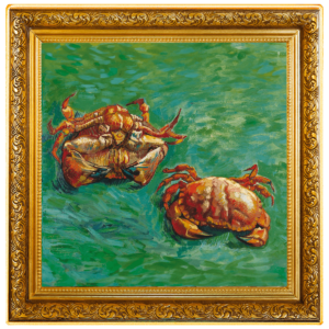 Dwa kraby, 1 dolar, Seria: Vincent van Gogh, rewers