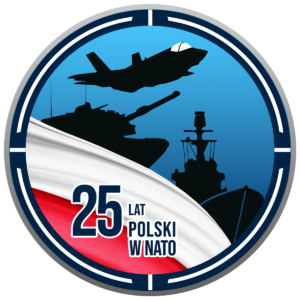 25 lat Polski w NATO, srebrny numizmat, rewers