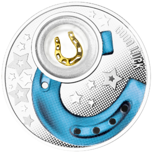 Podkówka, 500 franków CFA, Monety na szczęście, rewers