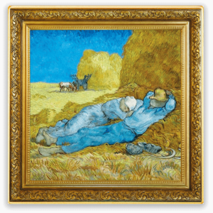 Siesta, 1 dolar, Seria: Vincent van Gogh, rewers