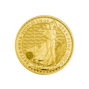 Britannia 1/4 oz - Złota moneta bulionowa, rewers
