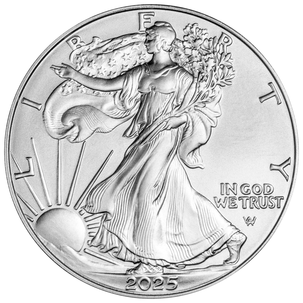 DE8A9881 Amerykański Orzeł 1 oz - Srebrna moneta bulionowa