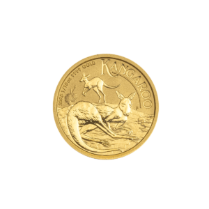 Australijski Kangur 1/10 oz - Złota moneta bulionowa, awers