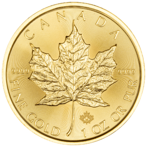 Liść Klonowy 1oz 2025, awers