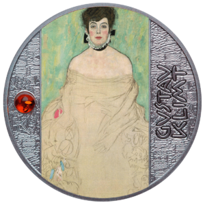 Gustav Klimt, Portret Amalie Zuckerkandl, 500 franków CFA, rewers