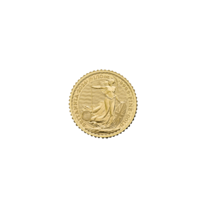 Britannia 1/10 oz - Złota moneta bulionowa, rewers