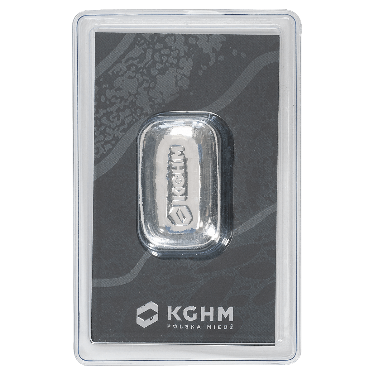 Front, Sztabka Srebra - KGHM - 50 g