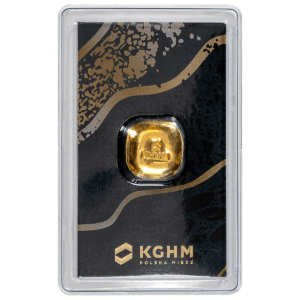 Front, Sztabka Złota - KGHM - 31,1 g