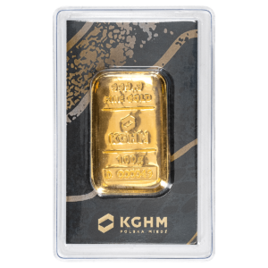 Front, Sztabka Złota - KGHM - 100 g