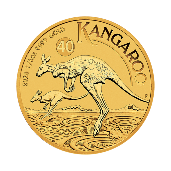 Kangaroo 1 oz A$ 100 - Złota moneta bulionowa