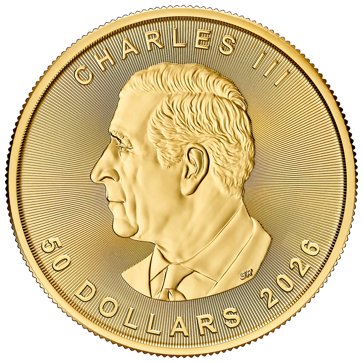 Liść-Klonowy-1-oz-Au-Awers