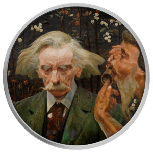 Jacek Malczewski, Nieznana nuta. Portret Stanisława Bryniarskiego, 500 franków CFA