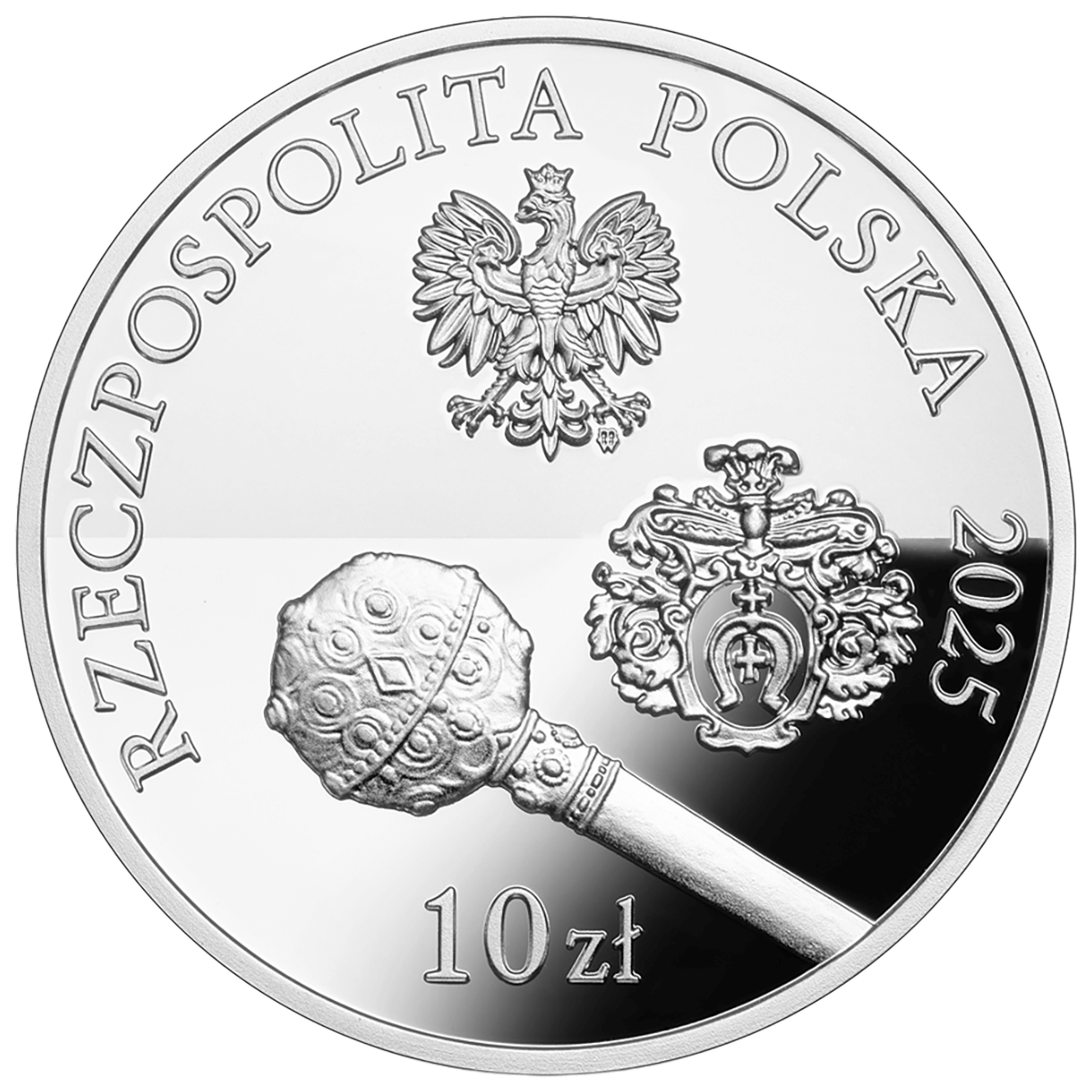 Stanisław Żółkiewski, 10 złotych, Hetmani Rzeczypospolitej, awers