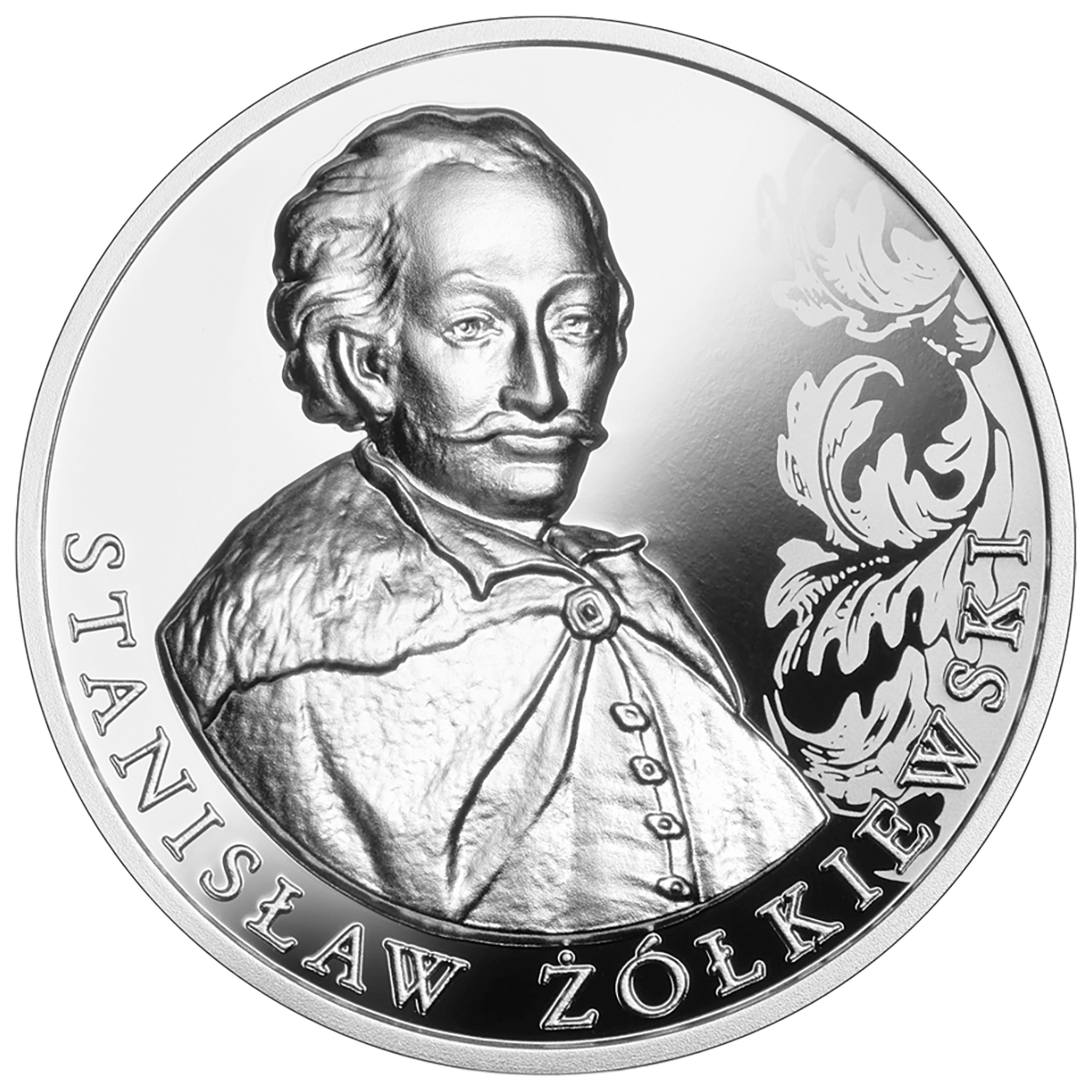 Stanisław Żółkiewski, 10 złotych, Hetmani Rzeczypospolitej, rewers