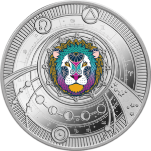 Lew, 500 franków CFA, Seria: Znaki Zodiaku, rewers