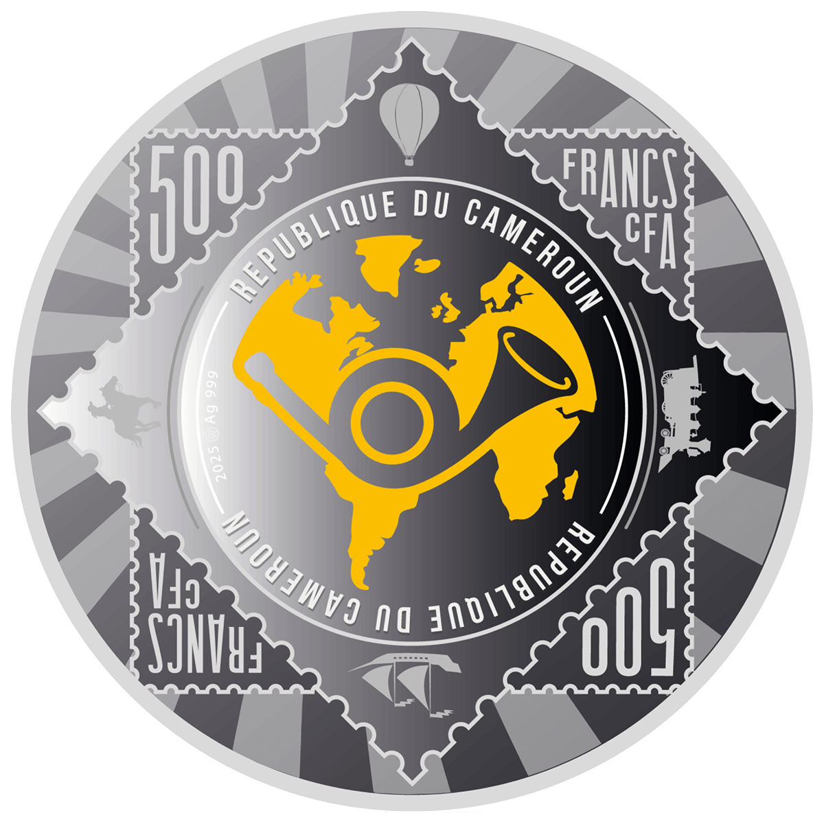 Mauritius Post Office_obverse Znaczek Mauritius Post Office, 500 franków CFA, Seria: Najdroższe znaczki świata, awers