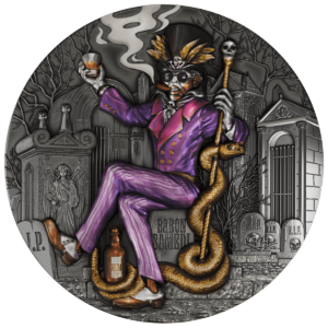 Baron Samedi, 2000 franków CFA, rewers