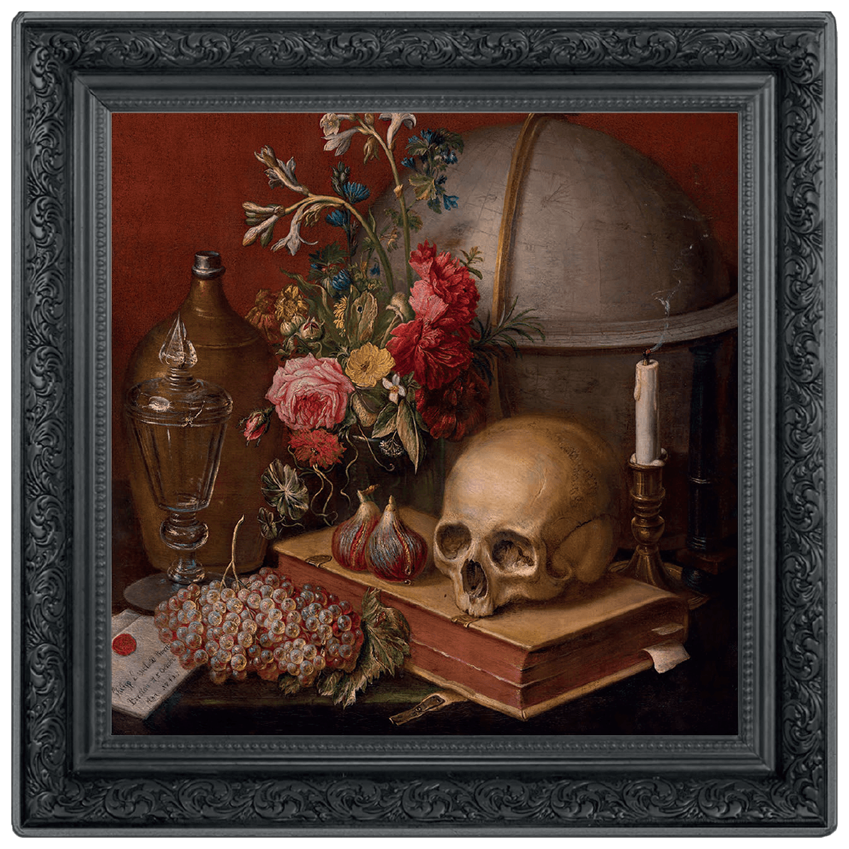 Dark Edition - Vanitas_reverse Philipp Sauerland, Vanitas, 1000 franków CFA, rewers
