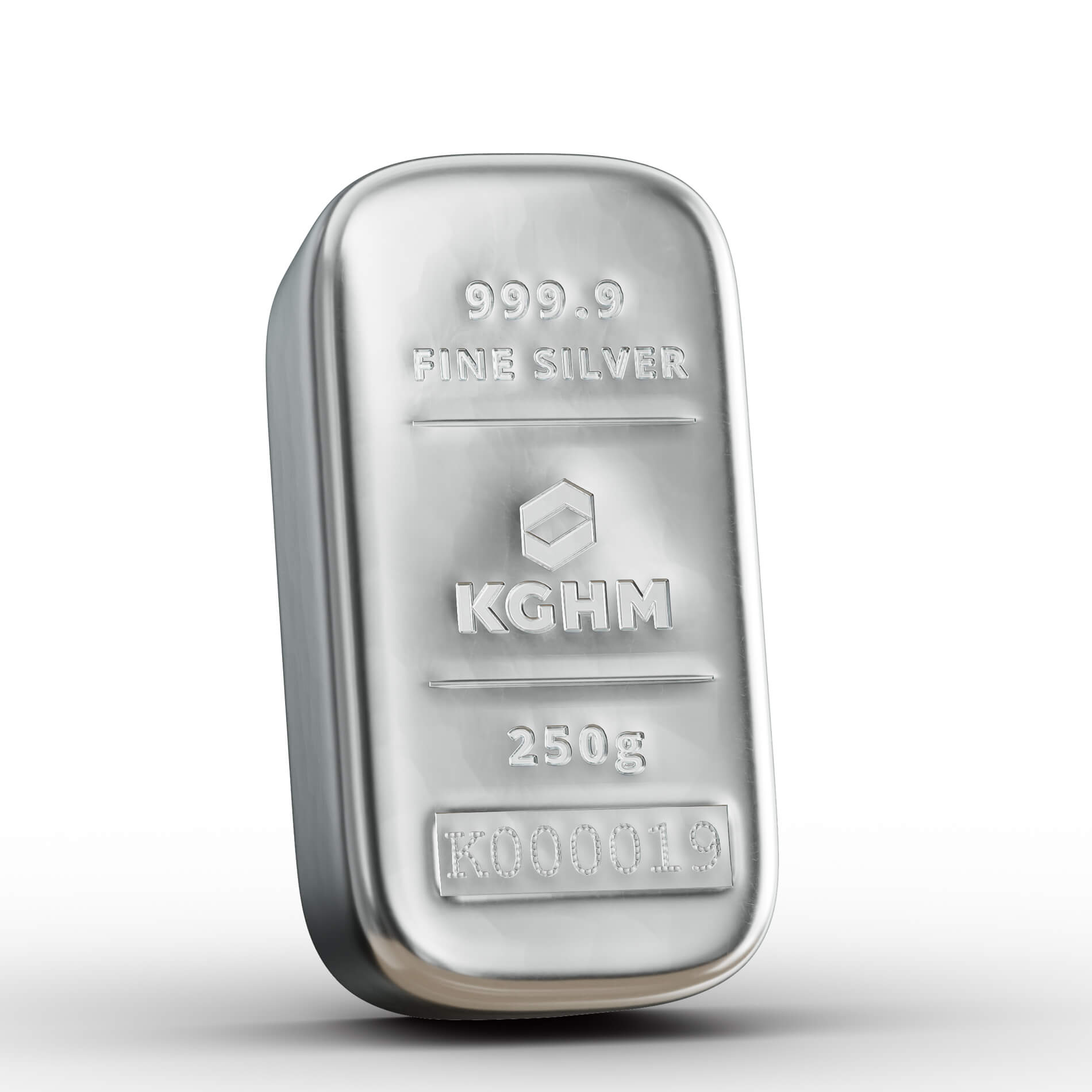 Sztabka Srebra - KGHM - 250 g