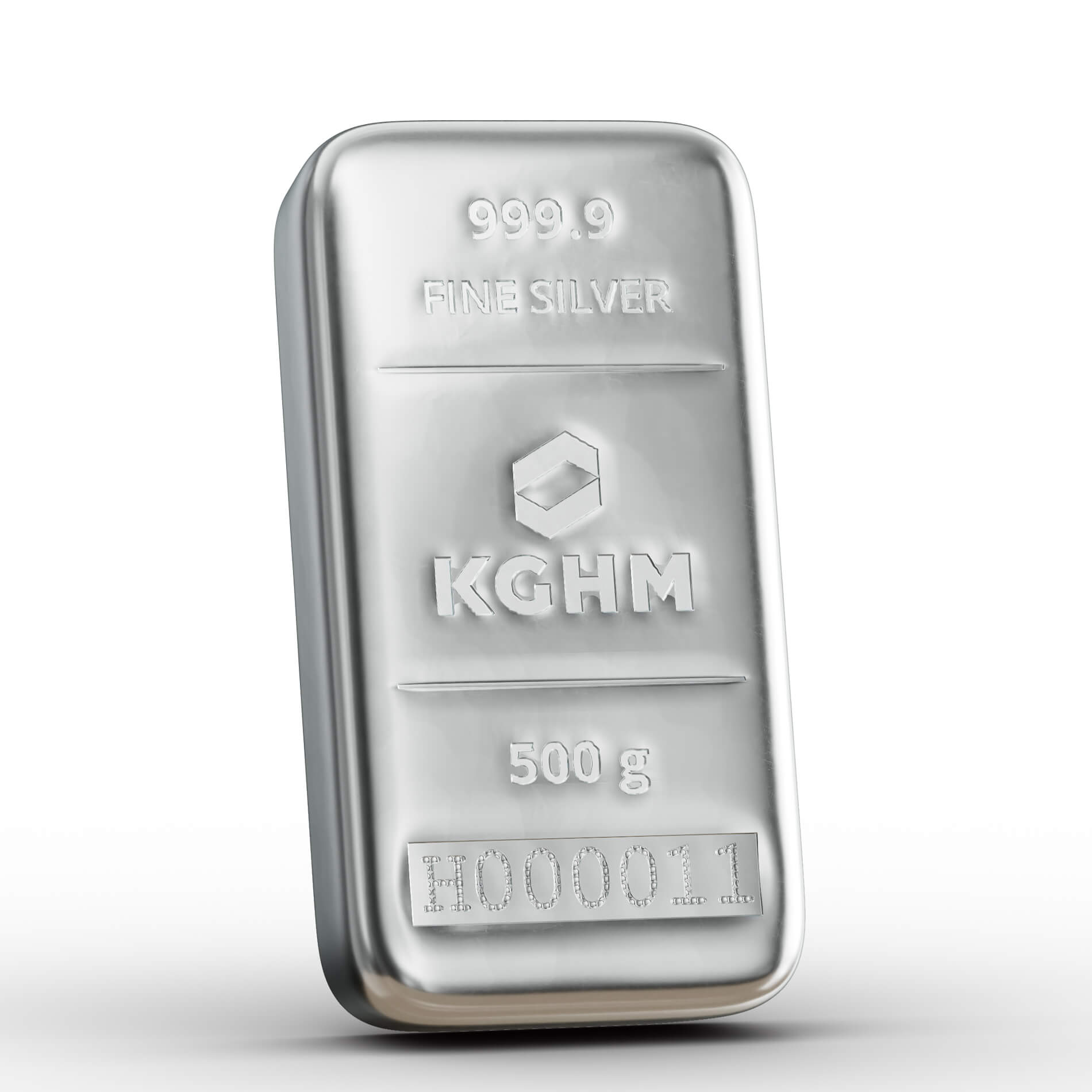 Sztabka Srebra - KGHM - 500 g