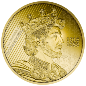 Kazimierz I Odnowiciel 1 oz – Limitowana edycja, rewers