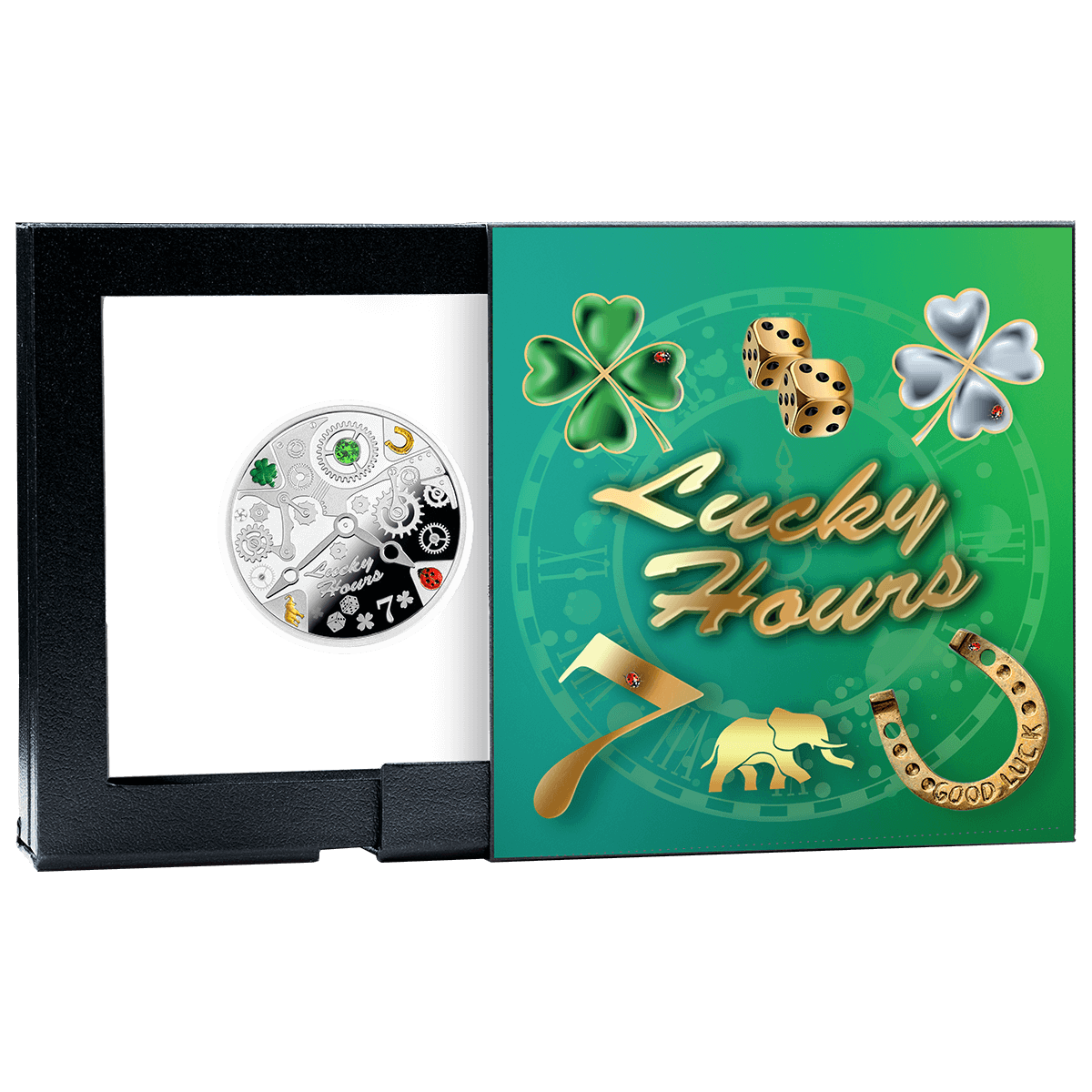 Lucky Hours_box Lucky hours, 500 franków CFA, pudełko