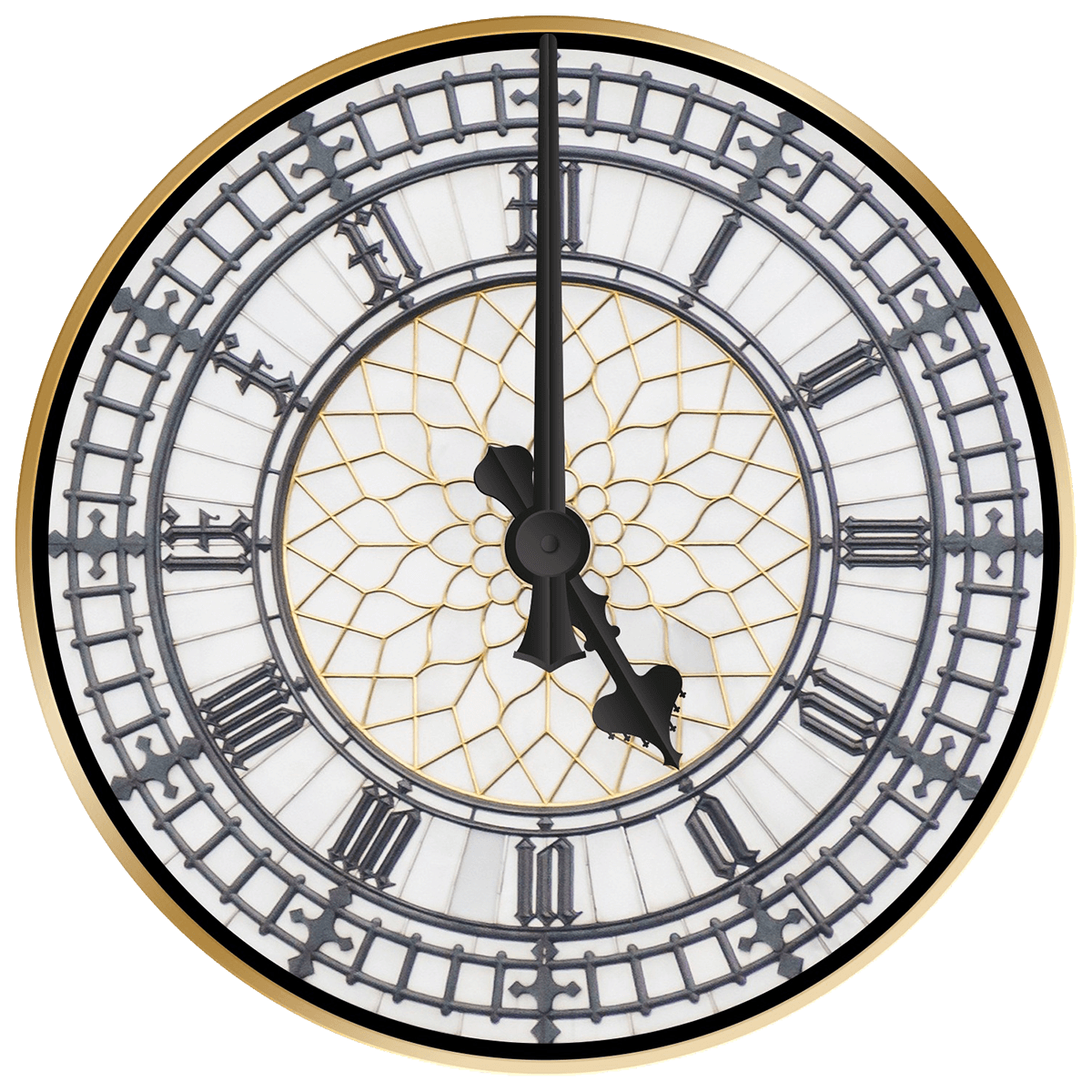 CITY HALL CLOKS - LONDON_BIG_BEN_reverse Zegar Londyn Big Ben, 5 Euro, Seria: Zegary Ratuszowe, rewers
