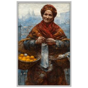 Aleksander Gierymski, Żydówka z pomarańczami, 500 franków CFA, rewers