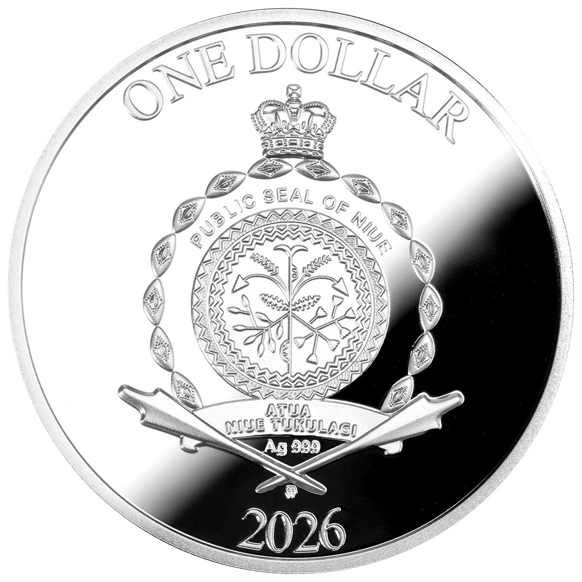 Year of the horse - 7 elements (obverse) WWW Rok Konia, 1 dolar, Seria: Kalendarz Chiński, awers