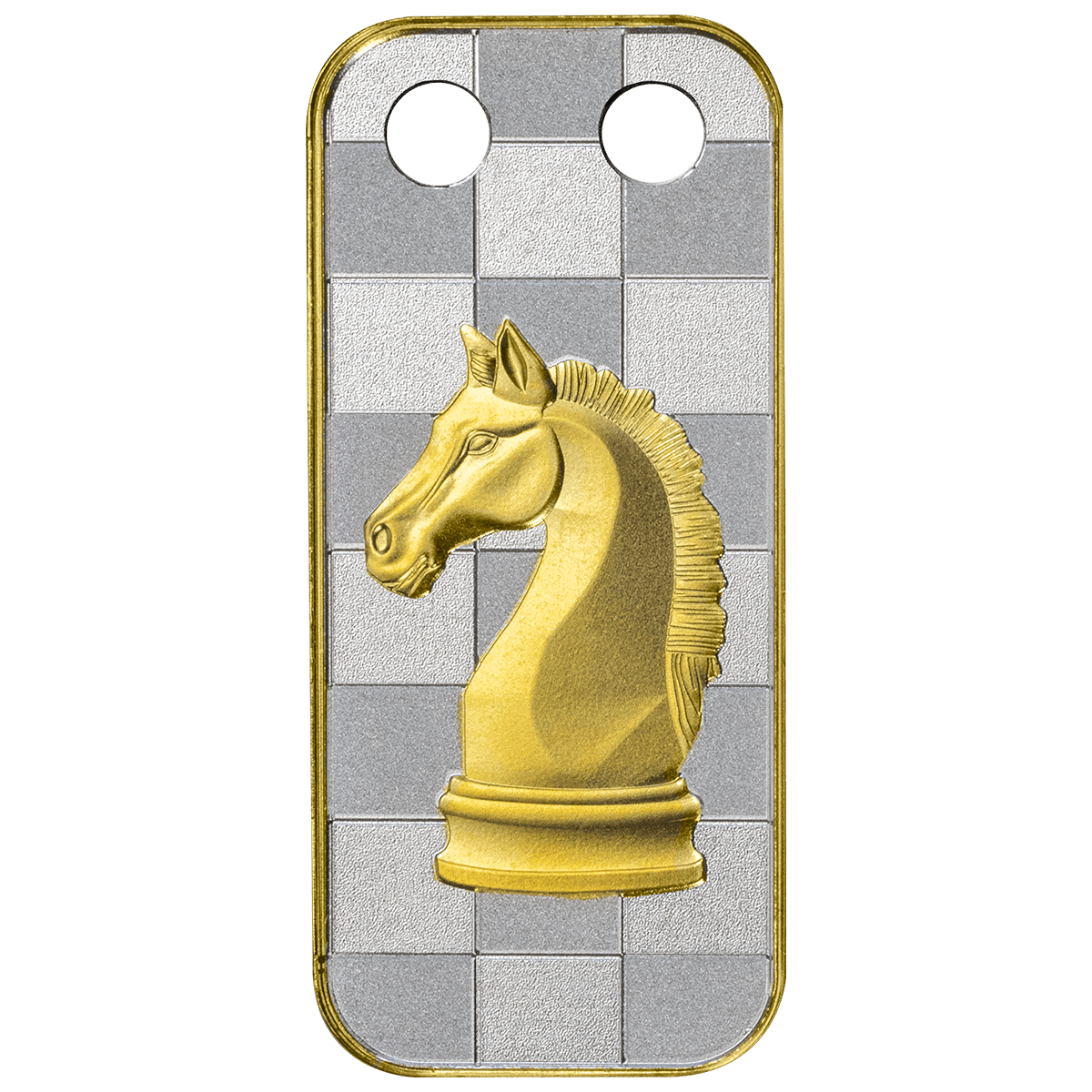 Year of the horse - pendant (rewerse) WWW Zawieszka Rok Konia, 500 franków CFA, Seria: Kalendarz Chiński, rewers