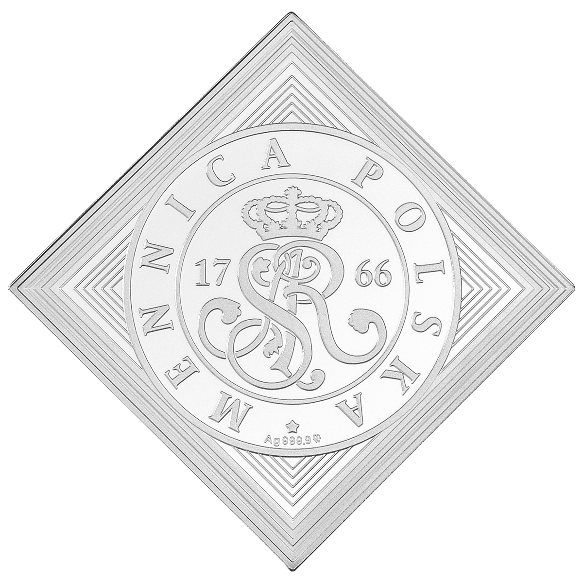 Pegaz - awers (srebro) WWW