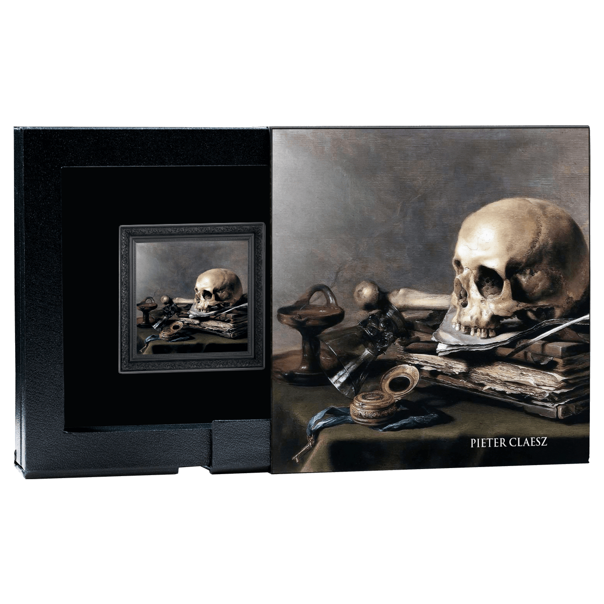 Pieter Claesz, Memento Mori, 1000 franków CFA, pudełko