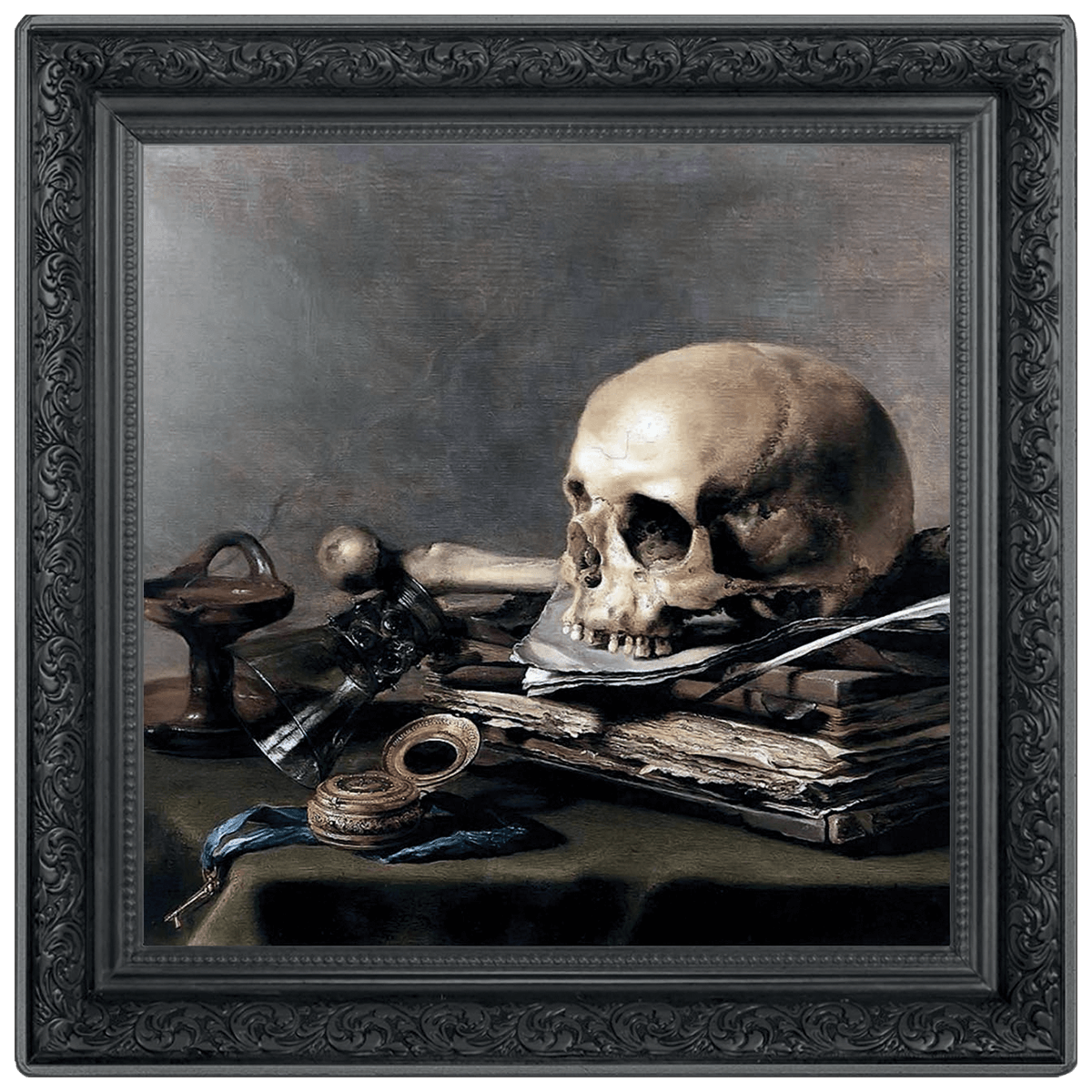 Pieter Claesz, Memento Mori, 1000 franków CFA, rewers