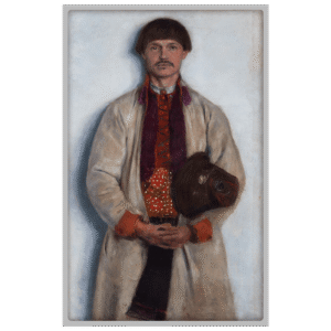 Aleksander Gierymski, Chłop z Bronowic, 500 franków CFA, rewers