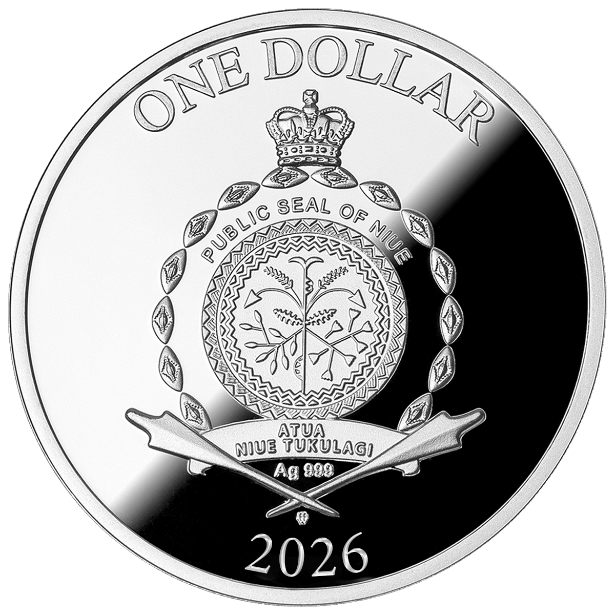 Angel_of_love_obverse Anioł Miłości, 1 dolar, awers